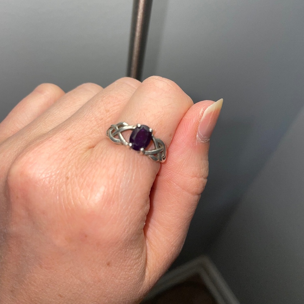 Celtic 925 stamped ring